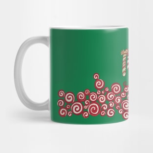 Christmas Candy Elf Mug